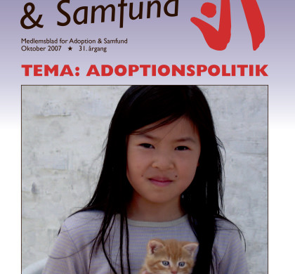 Adoption og Samfund, årgang 31, nr. 5 (2007)