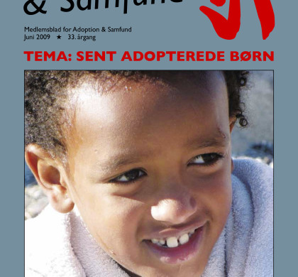 Adoption og Samfund, årgang 33, nr. 3 (2009)